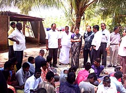 With the Residents of LITTLE HEARTS HOME