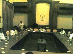 Meeting hall  near the beach side premises