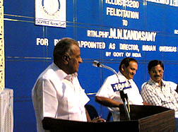 Charter President Rtn.PHF.M.Natraj fecilitates