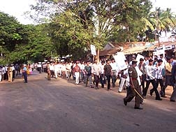 publics and thousands of students on the march